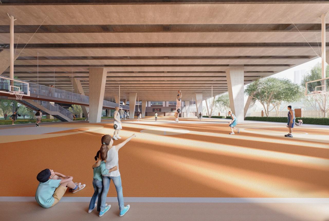 BIM建筑|深圳市黄龙坡九年一贯制学校 / 一境建筑设计