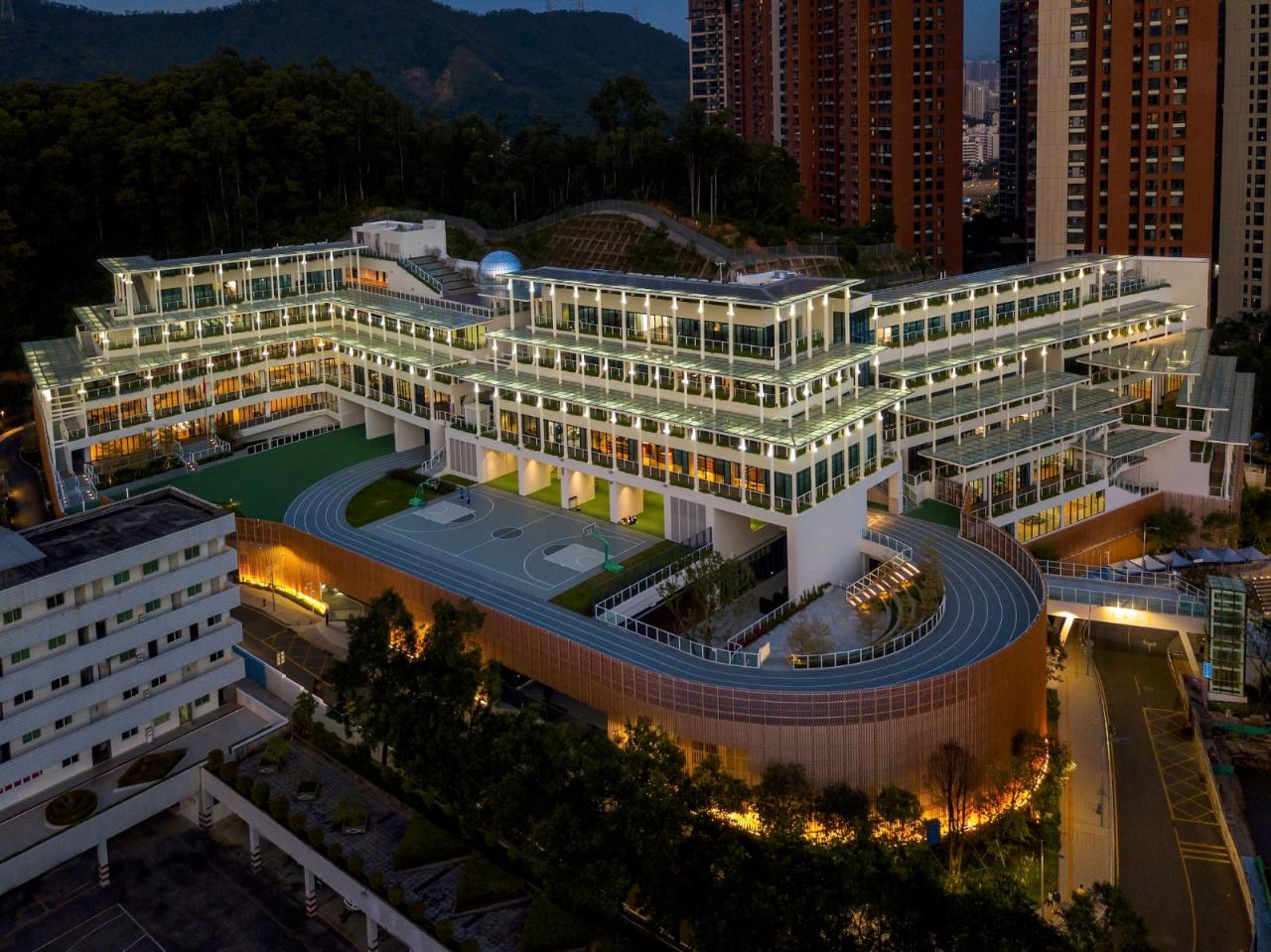 BIM建筑|罗湖未来中小学 / 日比野设计 + 幼儿的城 + 纯粹实践