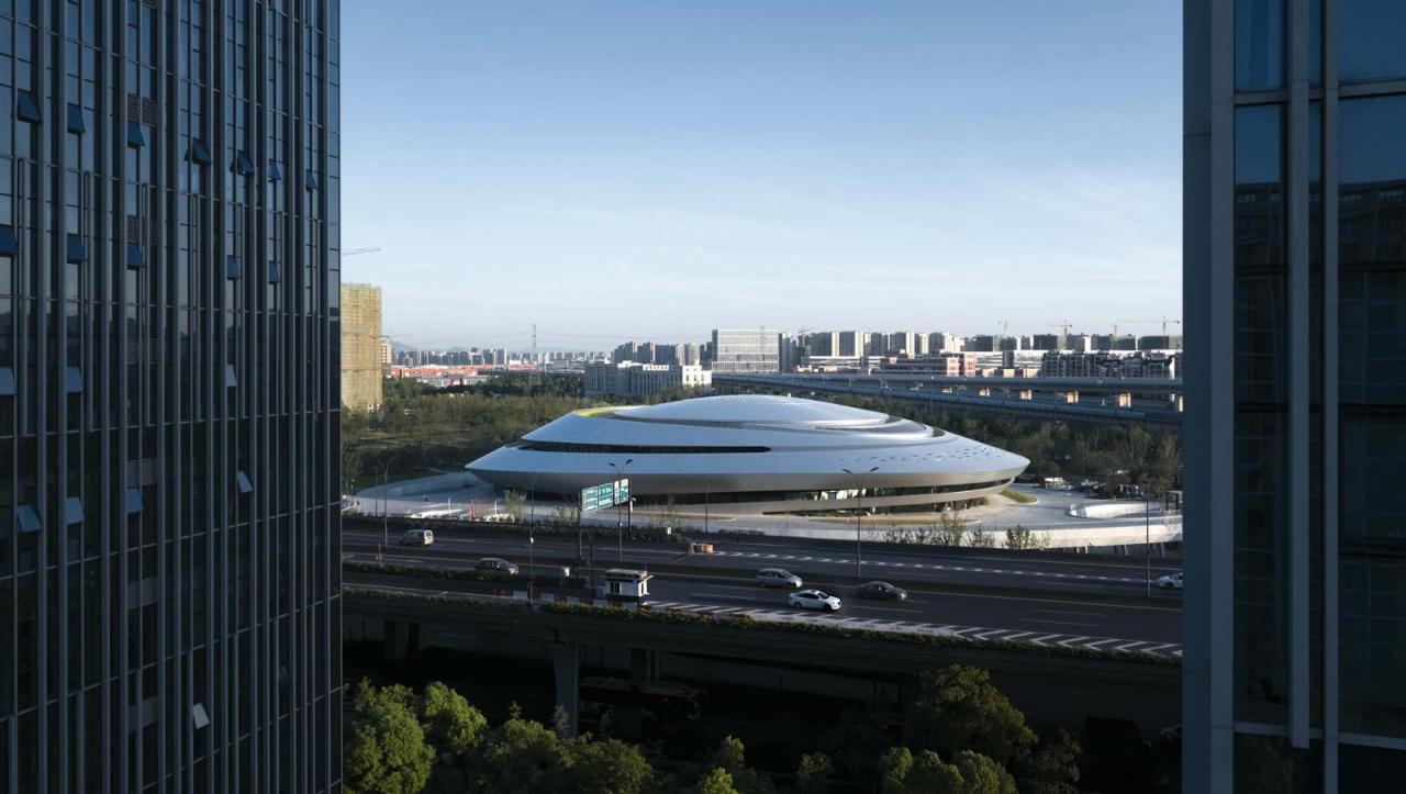 BIM建筑|中国杭州电竞中心 / 中南建筑设计院