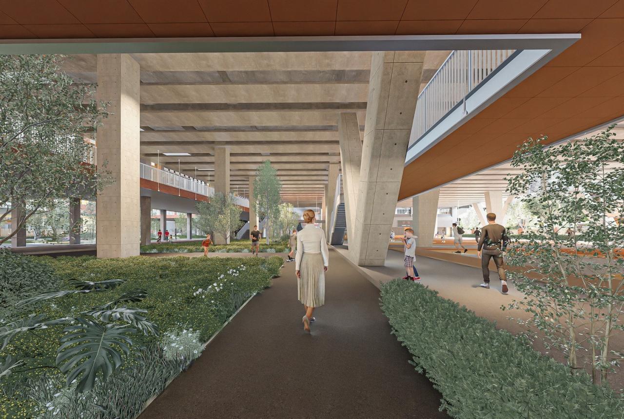 BIM建筑|深圳市黄龙坡九年一贯制学校 / 一境建筑设计