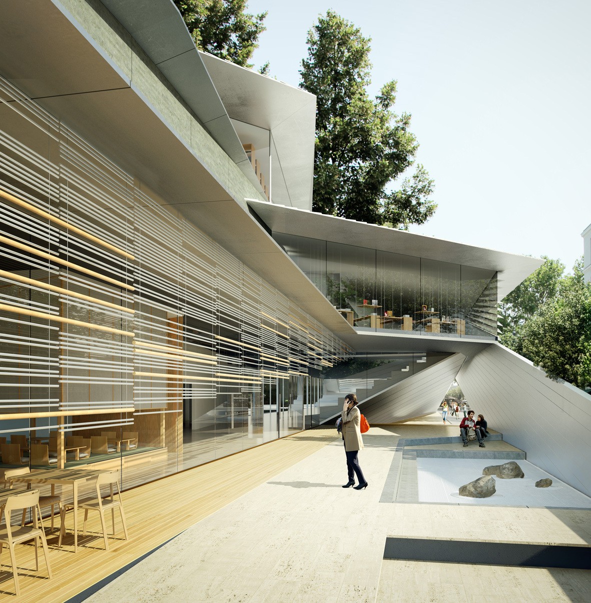 BIM建筑|阿尔伯特·卡恩博物馆 / 隈研吾建筑都市设计事务所