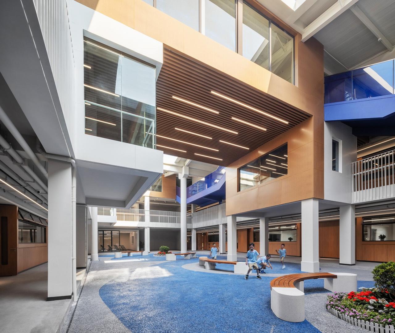 BIM建筑|“山水校园”：深圳市南山区丽林维育学校 / AG汇创