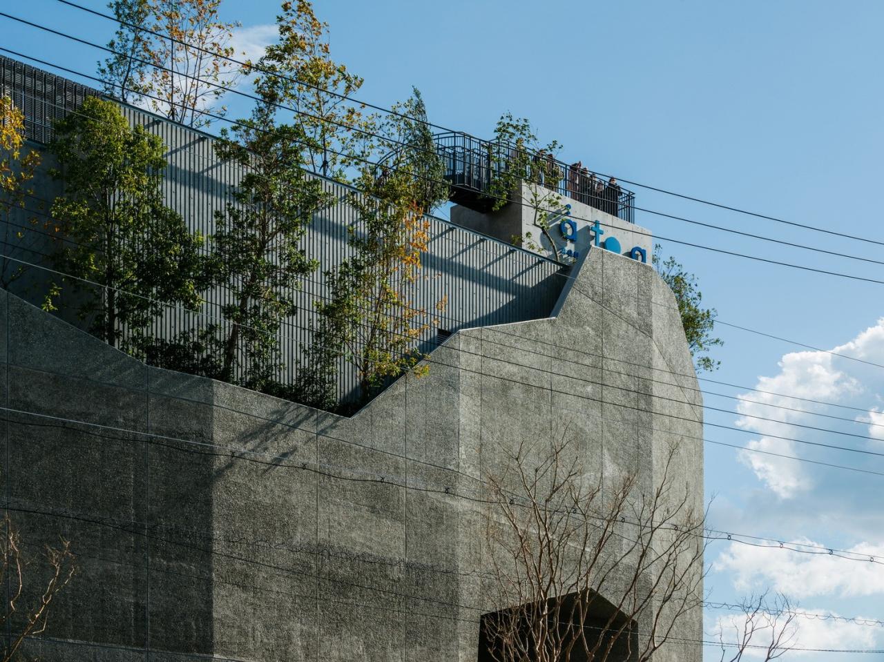 BIM建筑|神户港博物馆，海砂混凝土 / 大成建设