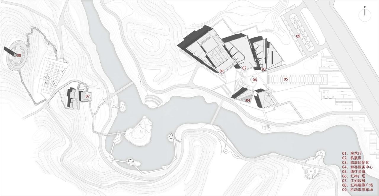 BIM建筑|江姐故里红色教育基地 / 四川省建筑设计研究院