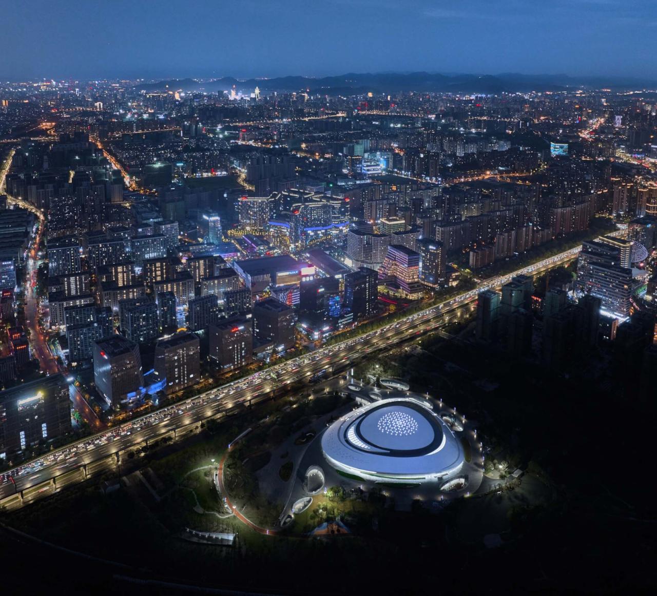 BIM建筑|中国杭州电竞中心 / 中南建筑设计院