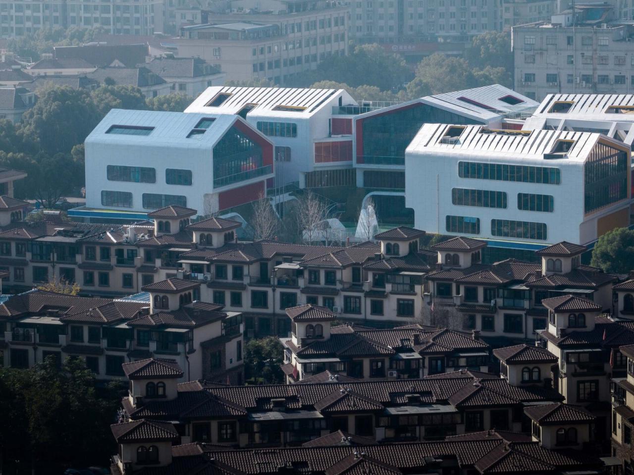 BIM建筑|金昌蒙德斐尔.幼儿园 / 零壹城市建筑事务所