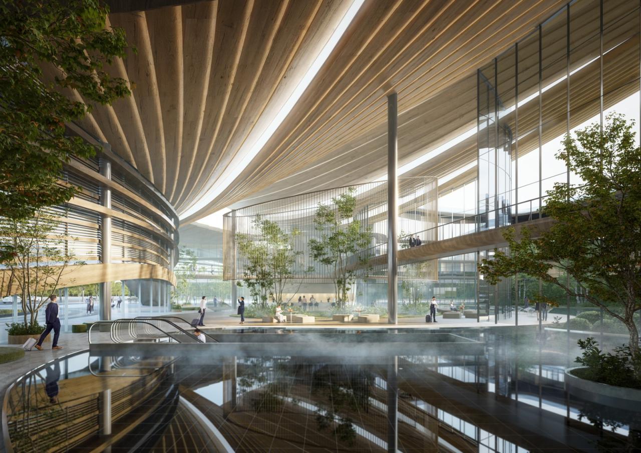 BIM建筑|东湖鹤舞：武汉湖光序曲城市度假酒店（国际竞赛优胜奖）/ 维思平建筑设计