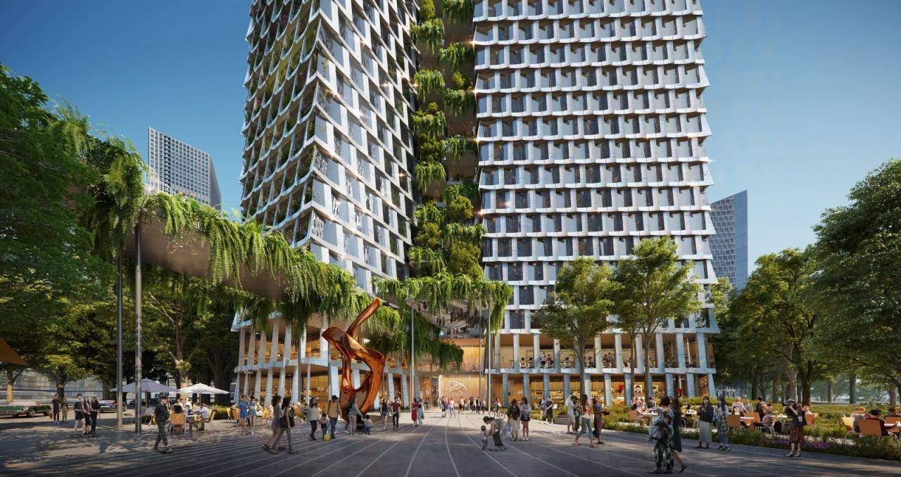 BIM建筑|深圳前海湾 PRISMA 大厦 / BIG