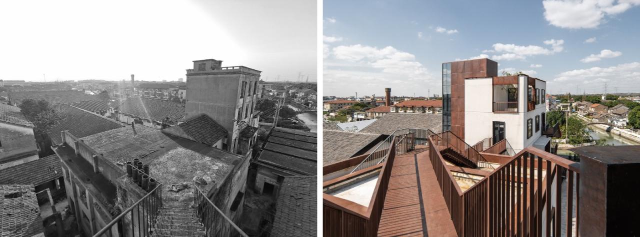 BIM建筑|长三角一体化示范区：丁栅水乡SOHO智慧粮仓 / line+建筑事务所、MLA+