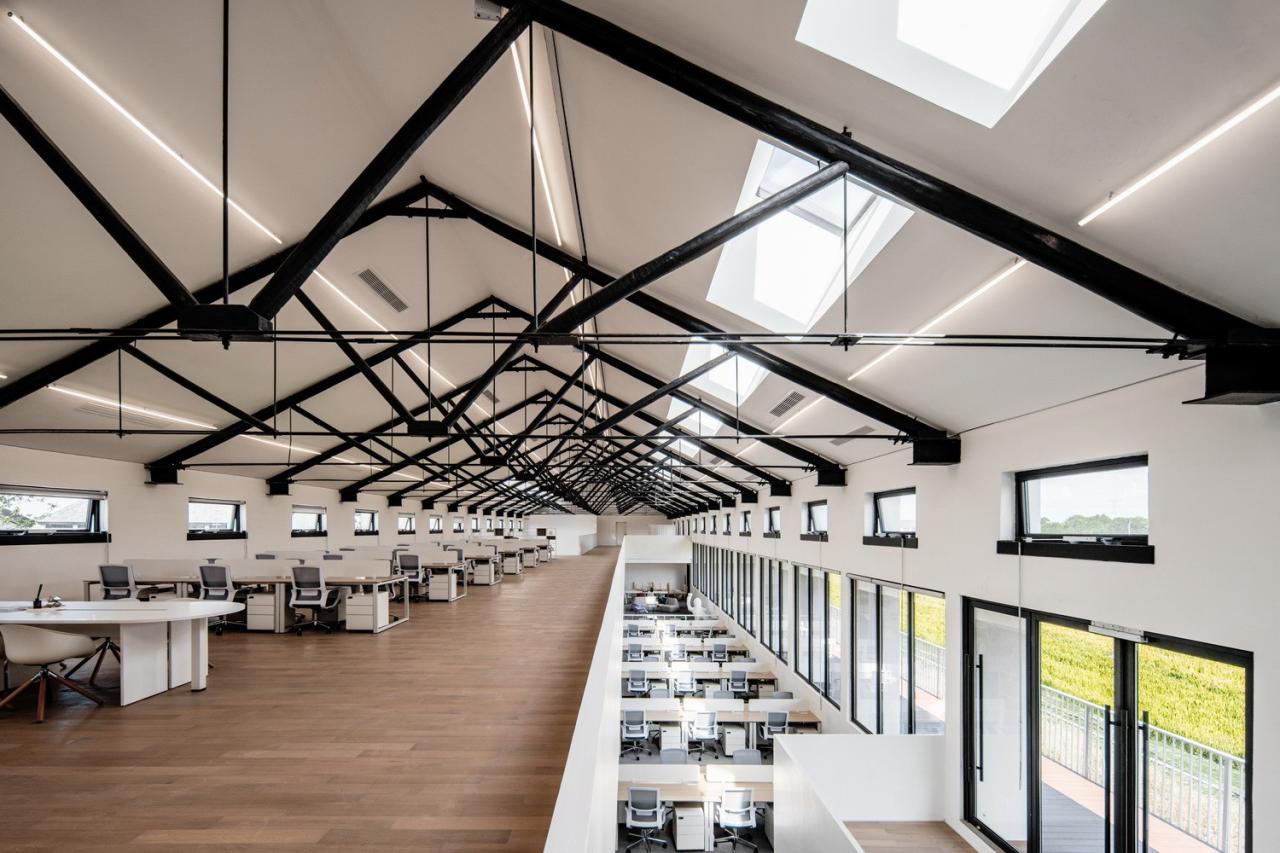 BIM建筑|长三角一体化示范区：丁栅水乡SOHO智慧粮仓 / line+建筑事务所、MLA+