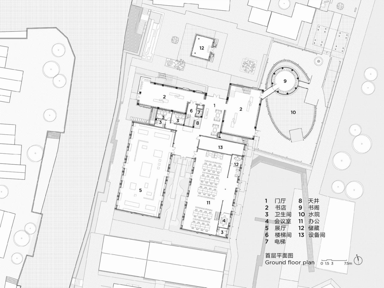 BIM建筑|长三角一体化示范区：丁栅水乡SOHO智慧粮仓 / line+建筑事务所、MLA+