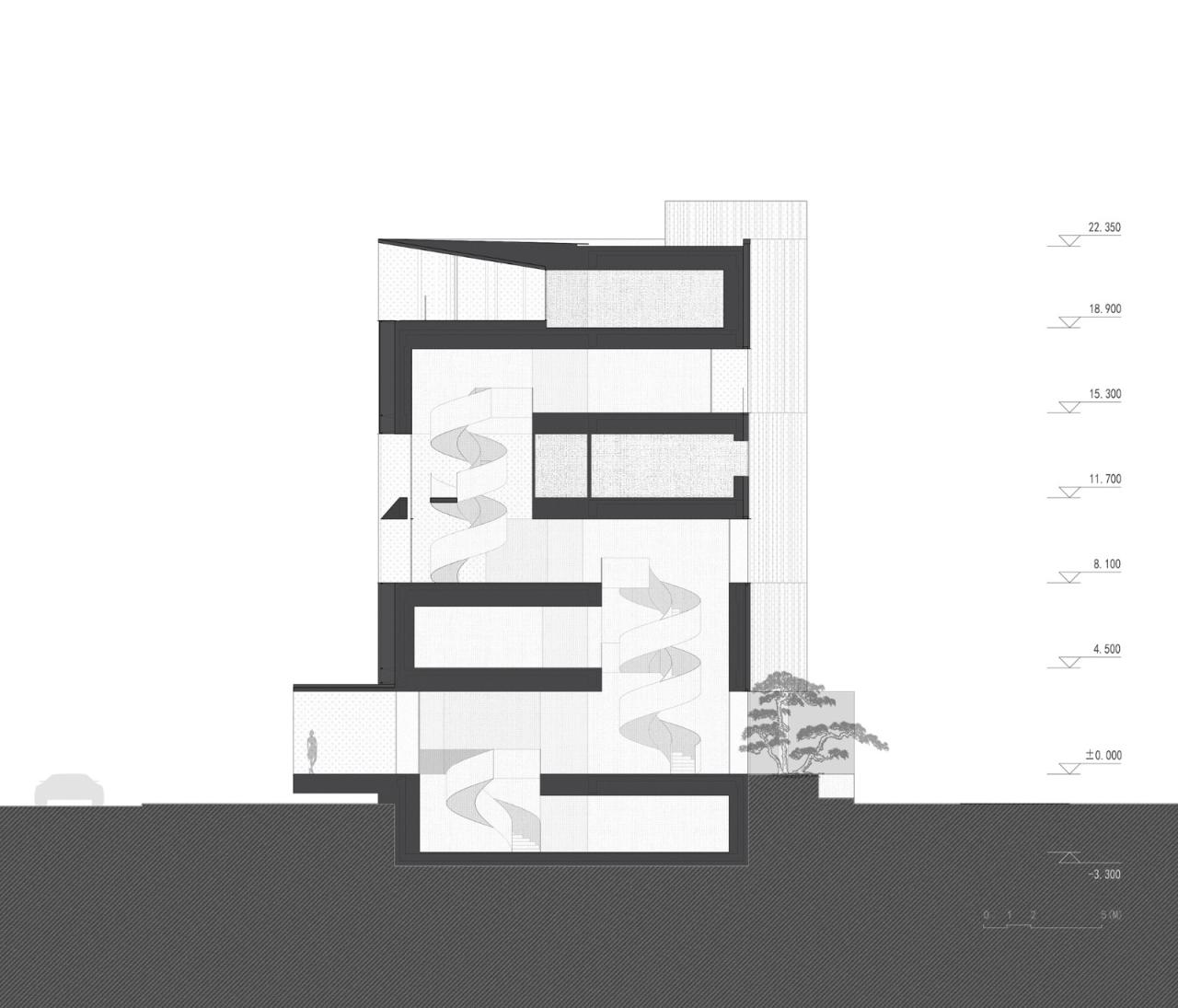 BIM建筑|明湖100艺术文化中心 / TAOA陶磊建筑