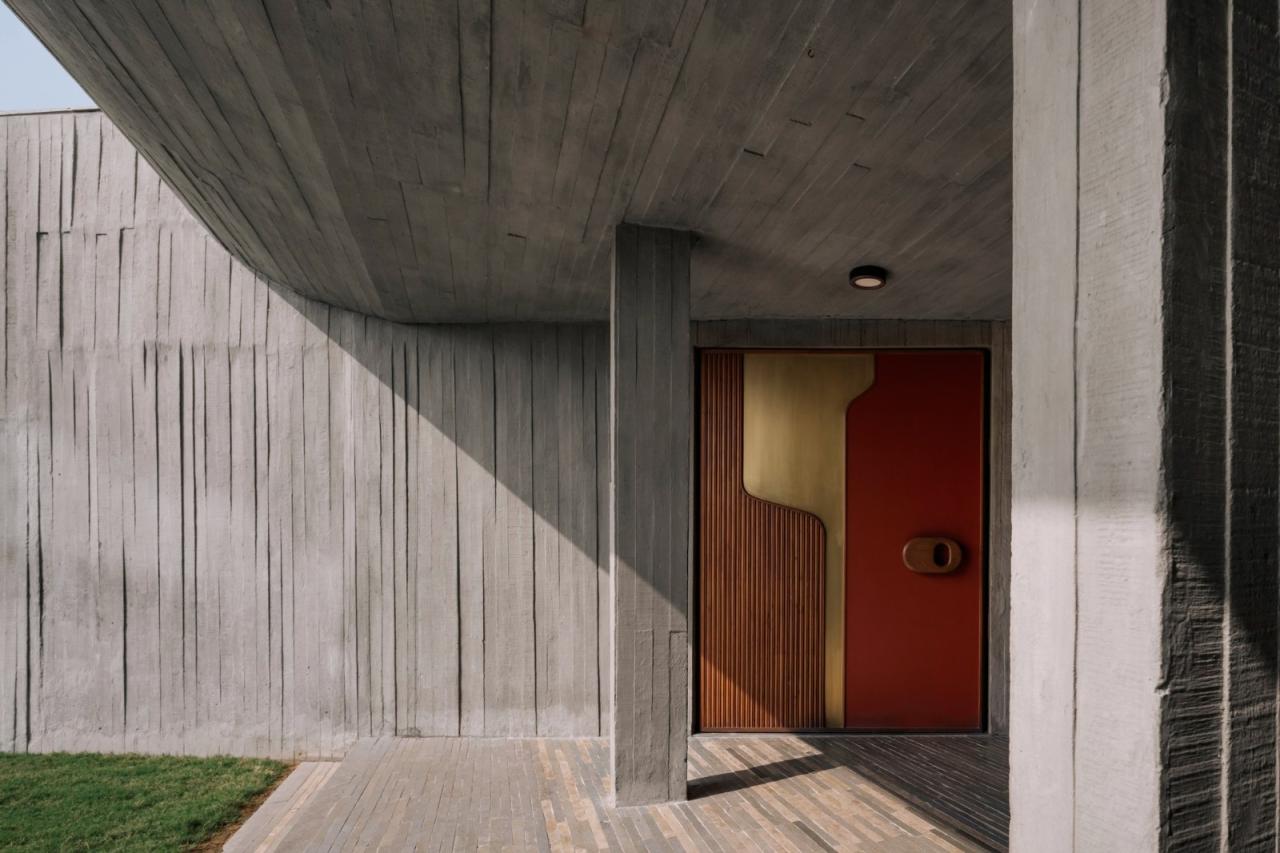 BIM建筑|围合之家 / Design Ni Dukaan