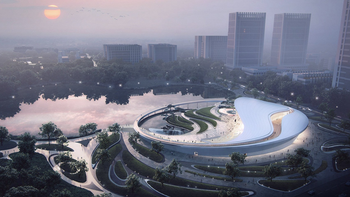 BIM建筑|慕达工作室设计天府中医博物馆