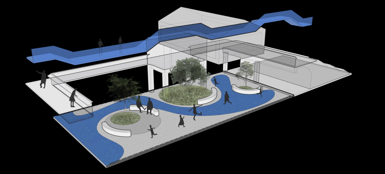 BIM建筑|“山水校园”：深圳市南山区丽林维育学校 / AG汇创