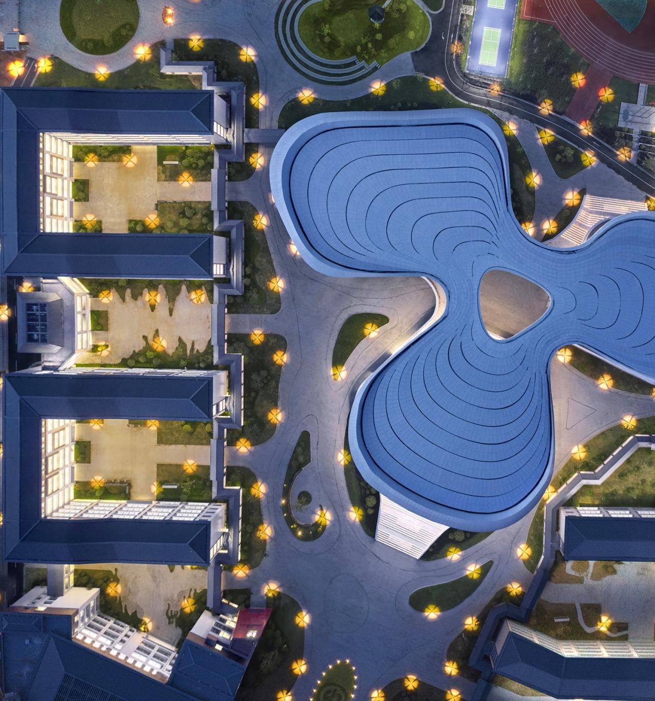 BIM建筑|百廿相遇星辰瑶海——合肥一中东校区 / 浙江大学建筑设计研究院