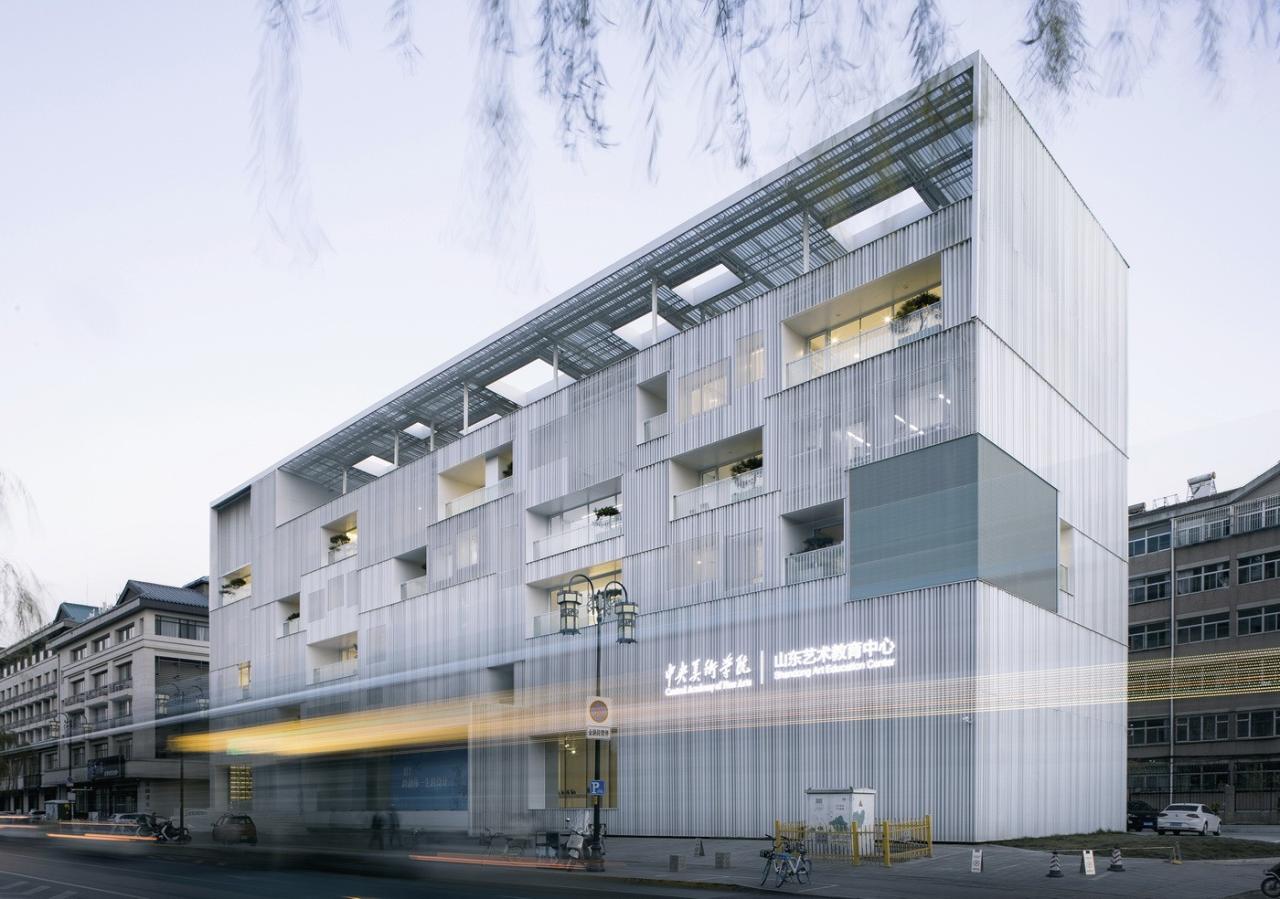 BIM建筑|明湖100艺术文化中心 / TAOA陶磊建筑