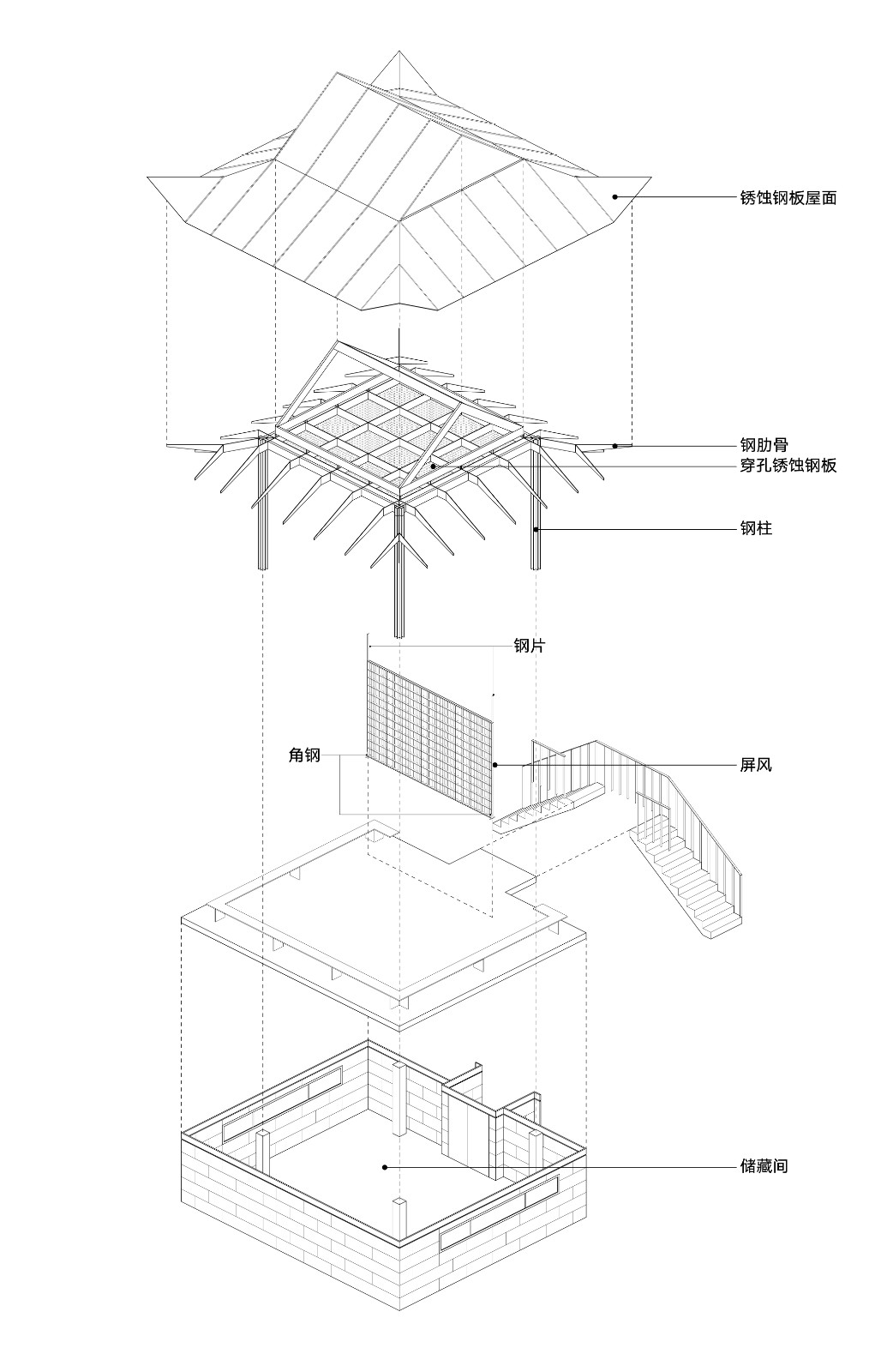 BIM建筑|长三角一体化示范区：丁栅水乡SOHO智慧粮仓 / line+建筑事务所、MLA+