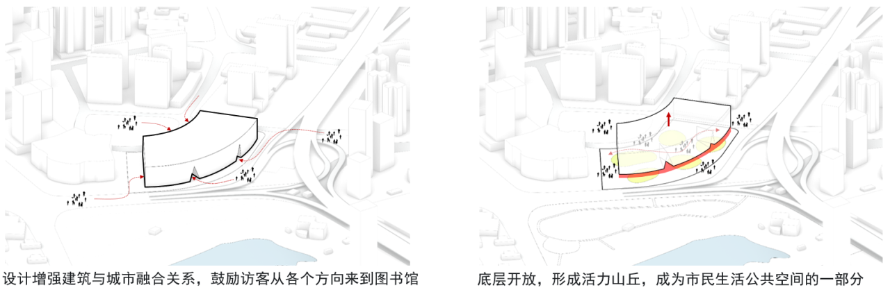 BIM建筑|中标候选方案：武汉图书馆新馆：叠书成阁·楚风江韵 / 维思平建筑设计