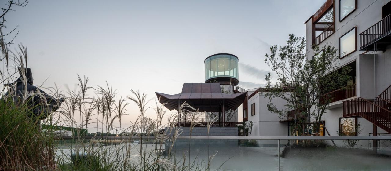 BIM建筑|长三角一体化示范区：丁栅水乡SOHO智慧粮仓 / line+建筑事务所、MLA+