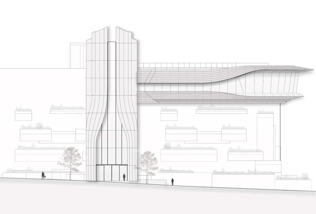 BIM建筑|重庆观宸城市会客厅 / 上海正象建筑设计事务所