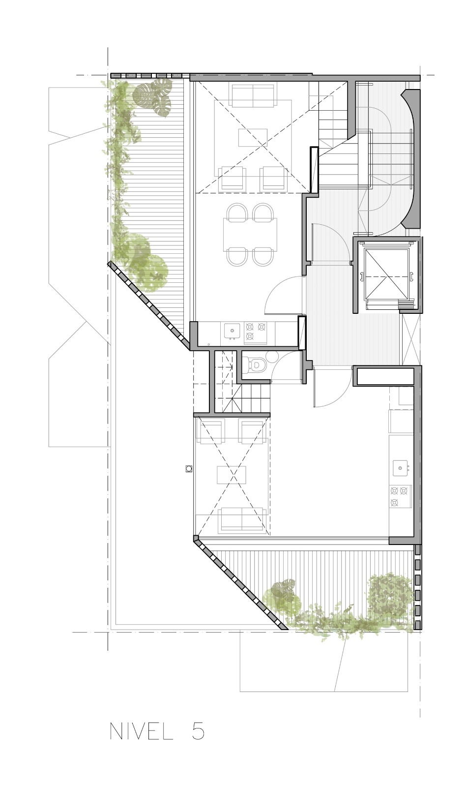 BIM建筑|M 5605 住宅 / Arqtipo