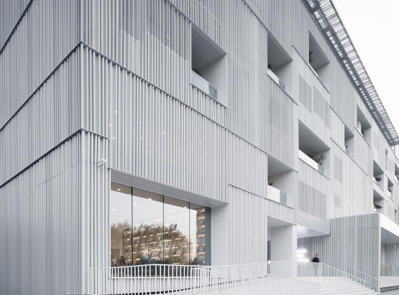 BIM建筑|明湖100艺术文化中心 / TAOA陶磊建筑