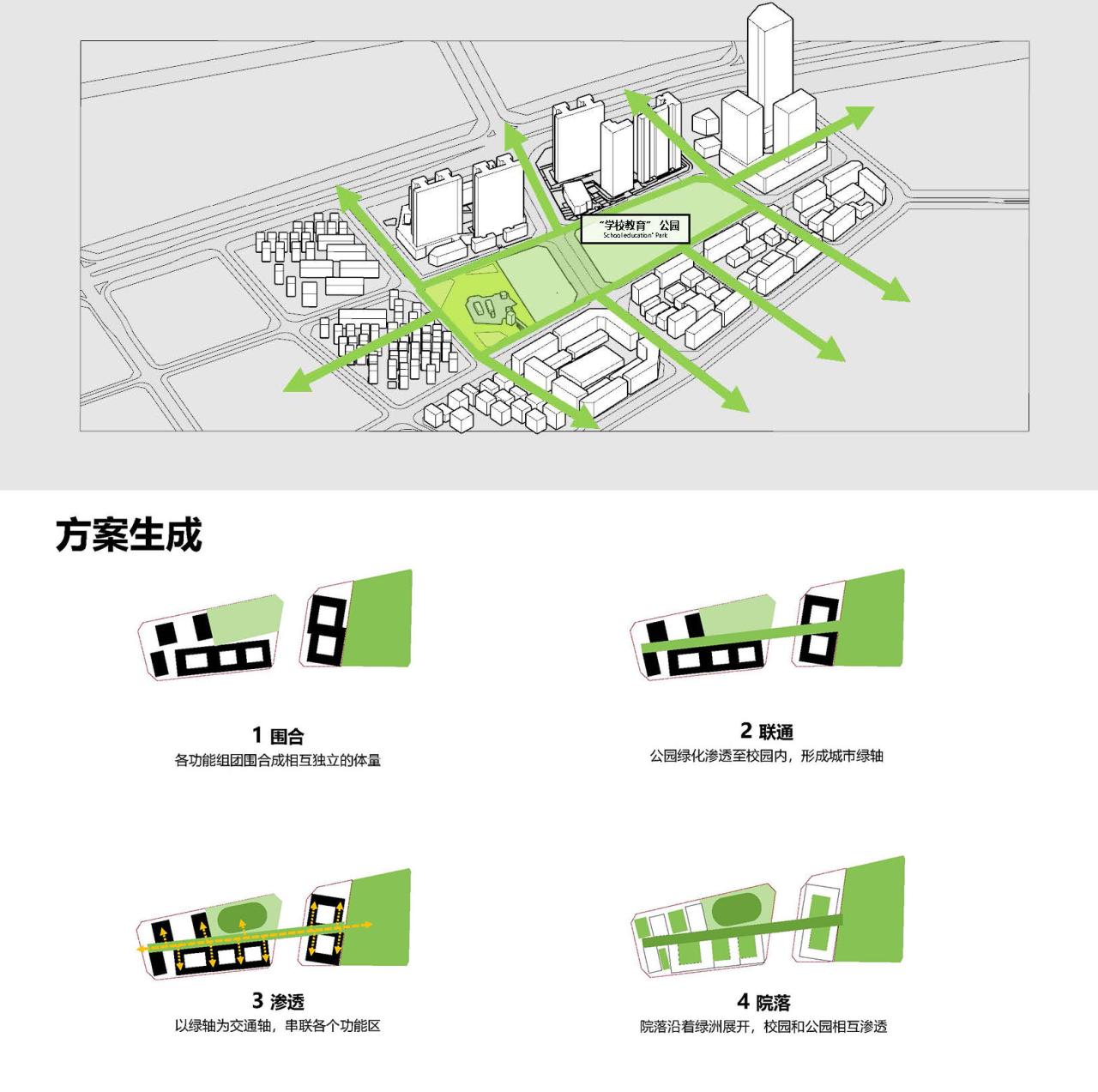 BIM建筑|深圳市黄龙坡九年一贯制学校 / 一境建筑设计