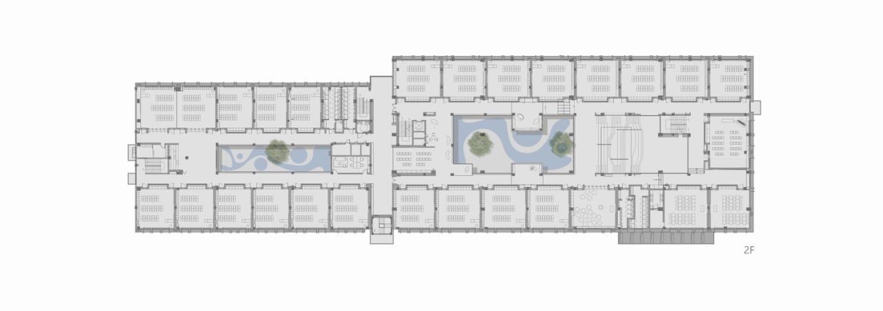 BIM建筑|“山水校园”：深圳市南山区丽林维育学校 / AG汇创