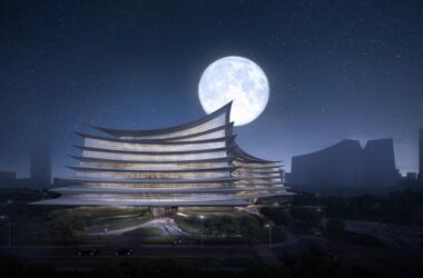 BIM建筑|中标候选方案：武汉图书馆新馆：叠书成阁·楚风江韵 / 维思平建筑设计-BIM建筑网