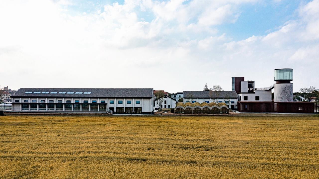 BIM建筑|长三角一体化示范区：丁栅水乡SOHO智慧粮仓 / line+建筑事务所、MLA+