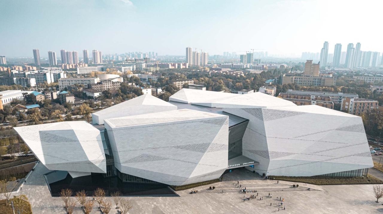 BIM建筑|成都自然博物馆 / Pelli Clarke & Partners + 中国建筑西南设计研究院