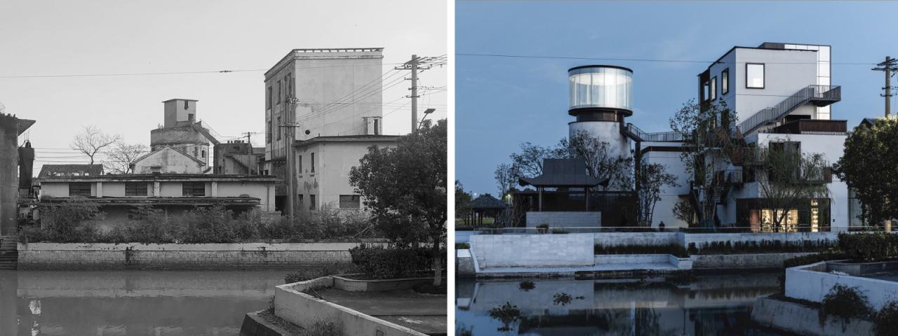 BIM建筑|长三角一体化示范区：丁栅水乡SOHO智慧粮仓 / line+建筑事务所、MLA+