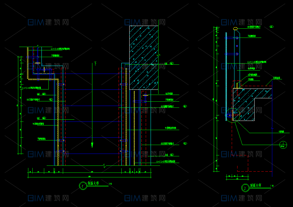 44套楼梯CAD平面图剖面图大样图普通楼梯剪刀梯DWG格式图纸