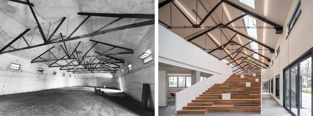 BIM建筑|长三角一体化示范区：丁栅水乡SOHO智慧粮仓 / line+建筑事务所、MLA+