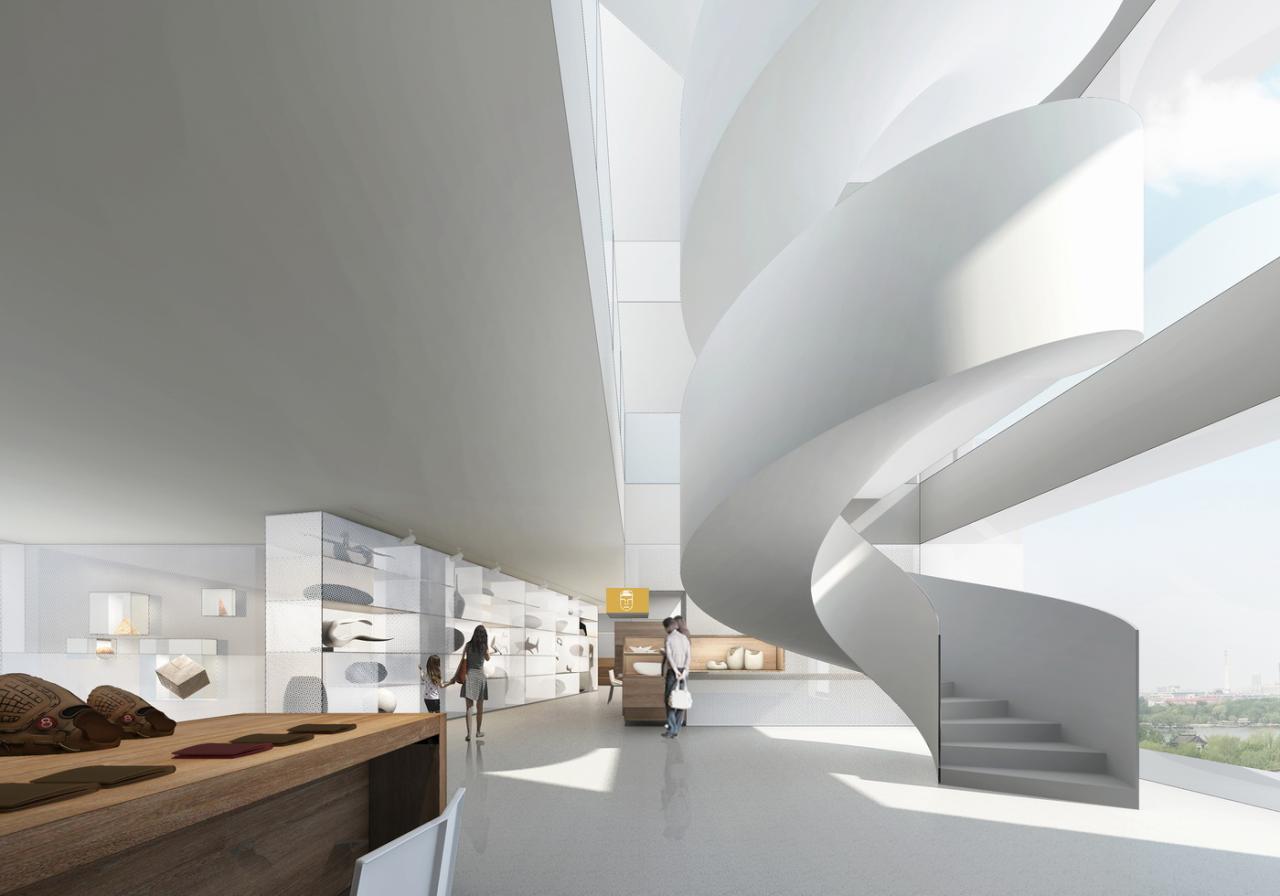 BIM建筑|明湖100艺术文化中心 / TAOA陶磊建筑