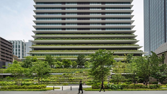 BIM建筑|英根霍芬在东京设计植物覆盖的摩天大楼