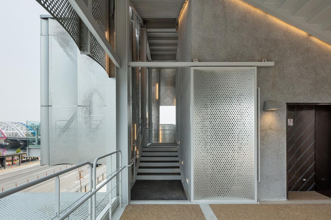 BIM建筑|穿孔板高阶用法，千高原观景台 / Emer-sys