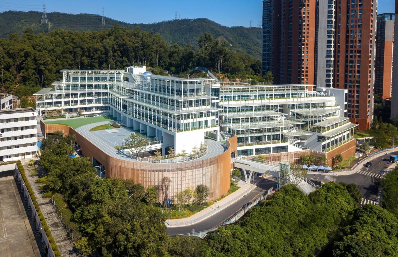 BIM建筑|罗湖未来中小学 / 日比野设计 + 幼儿的城 + 纯粹实践