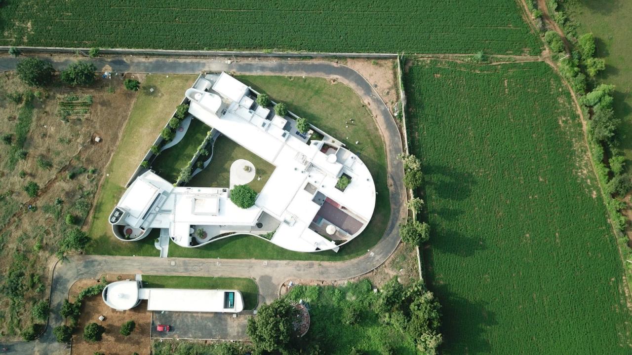 BIM建筑|围合之家 / Design Ni Dukaan