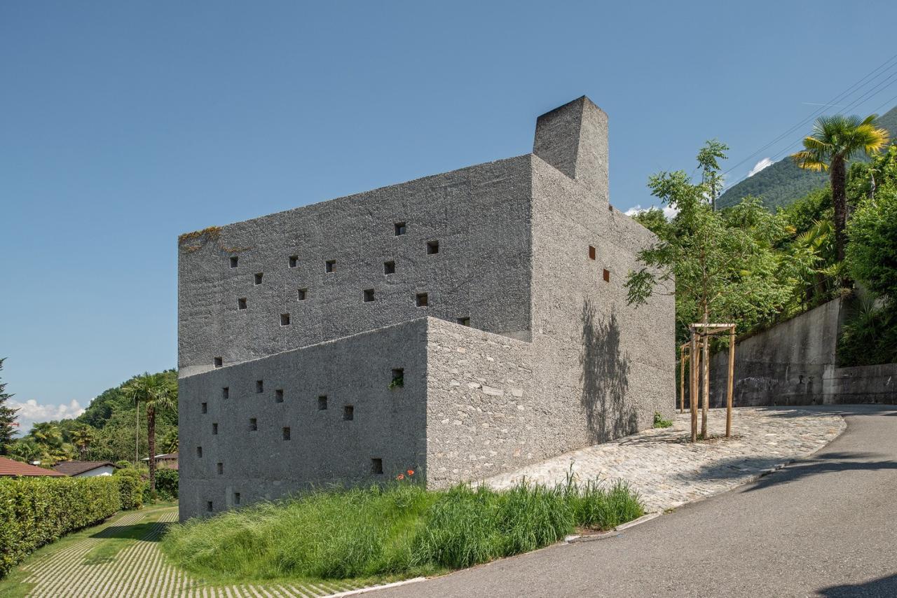 BIM建筑|San Nazzaro 住宅 / Wespi de Meuron Romeo architects