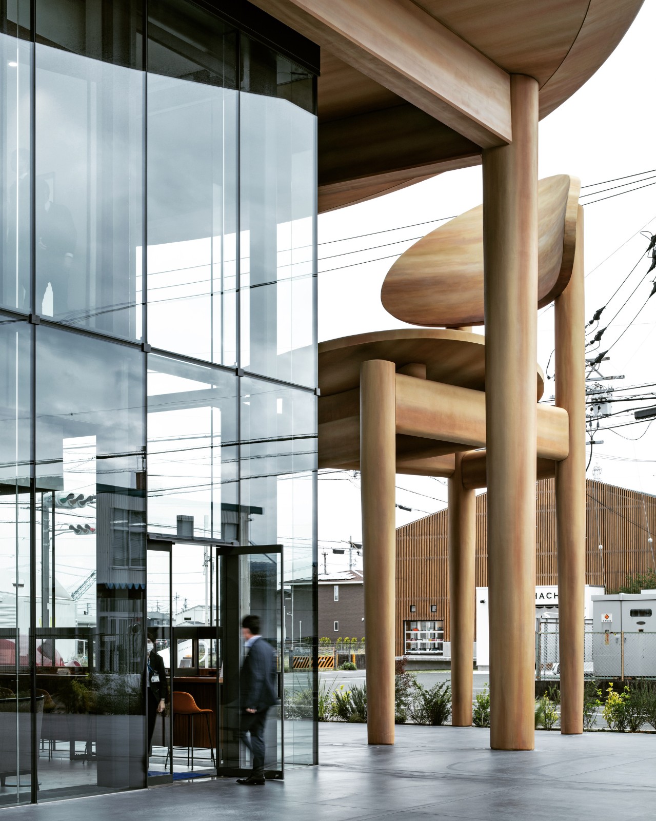 BIM建筑|甜点银行，走进‘巨人国’ / 日建设计