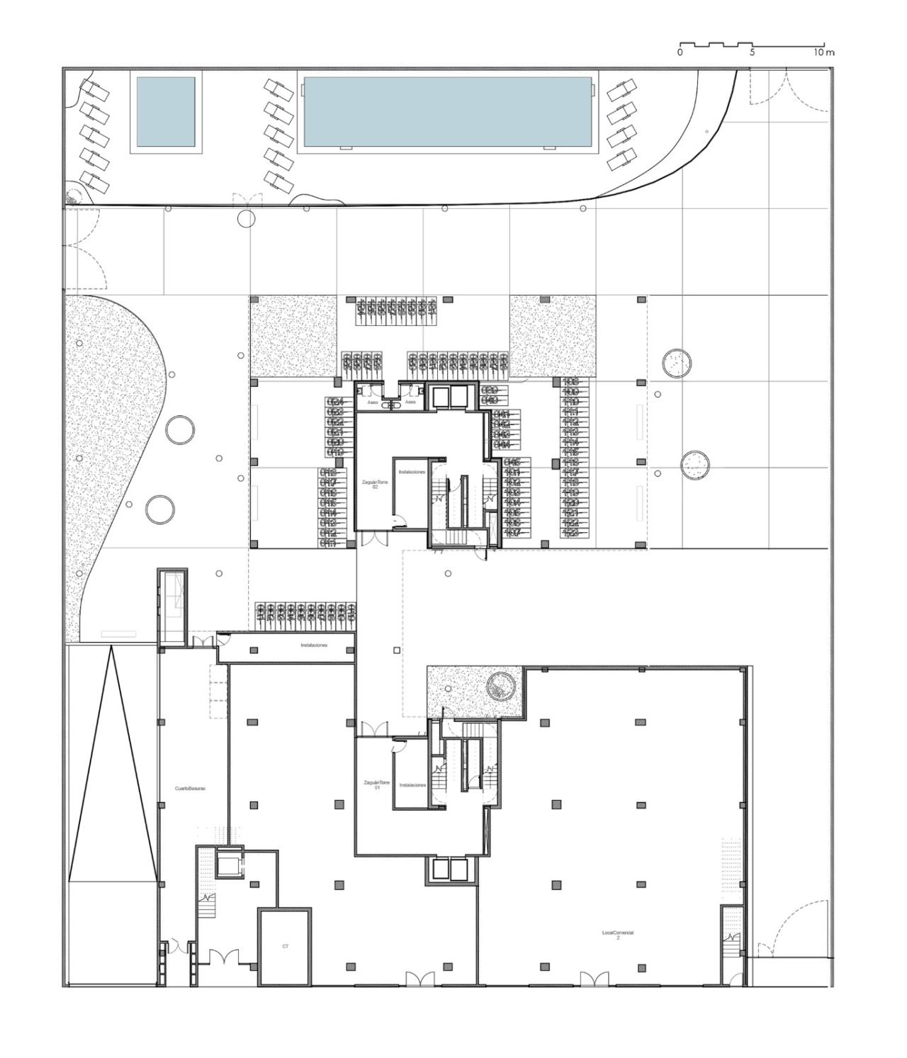 BIM建筑|萨勒之家住宅大楼 / NAC Arquitectos