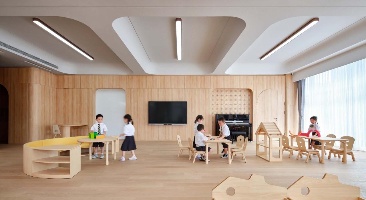 BIM建筑|金昌蒙德斐尔.幼儿园 / 零壹城市建筑事务所