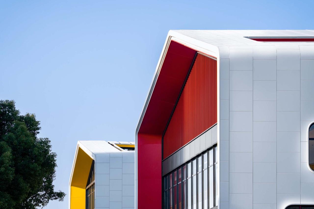 BIM建筑|金昌蒙德斐尔.幼儿园 / 零壹城市建筑事务所