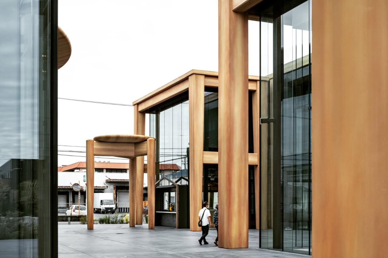 BIM建筑|甜点银行，走进‘巨人国’ / 日建设计