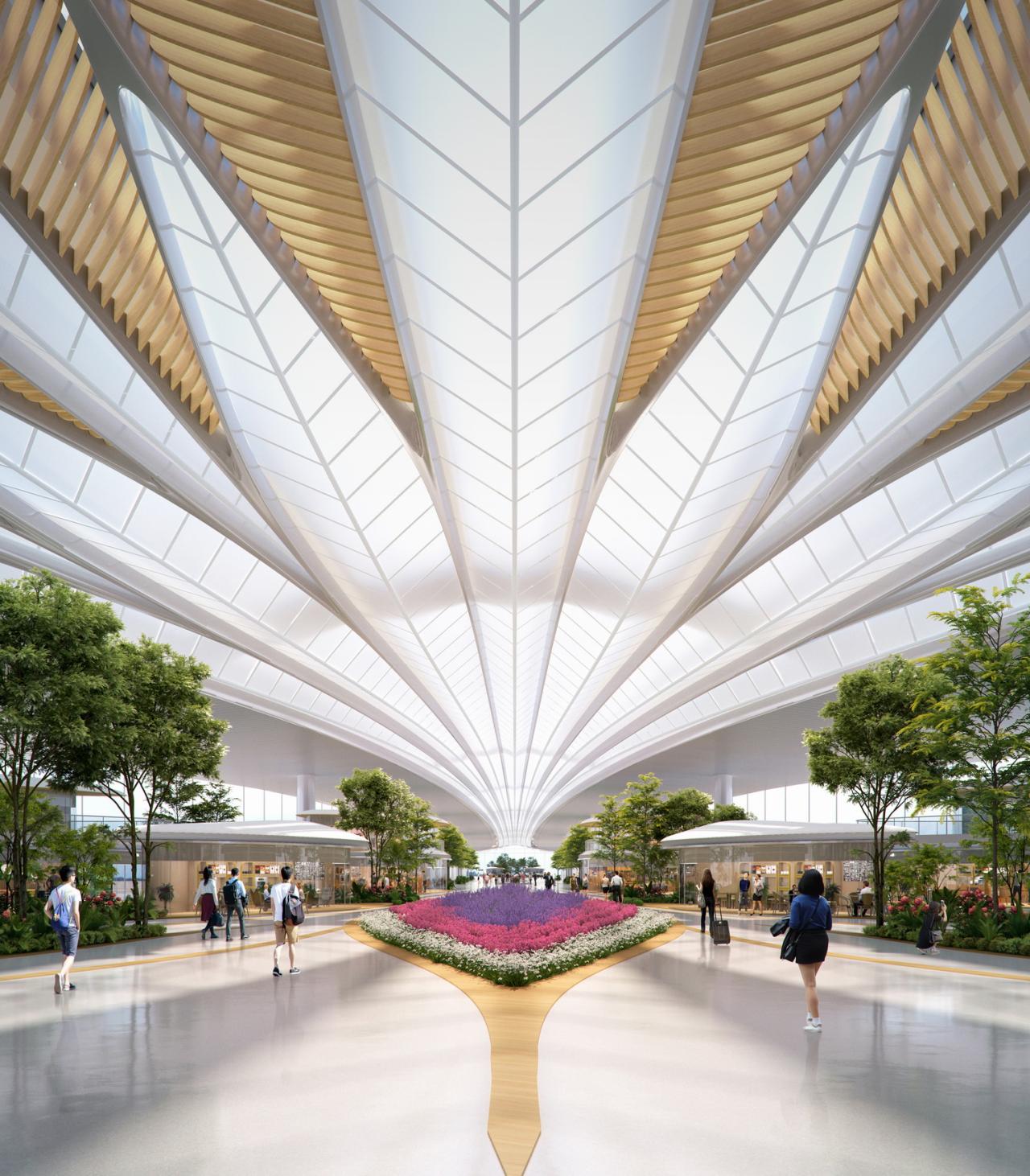 BIM建筑|长春机场新航站楼中标方案 / MAD联合体