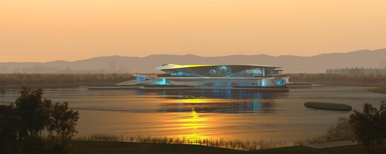 BIM建筑|成都科幻馆：2023世界科幻大会和雨果奖主会场 / 扎哈事务所