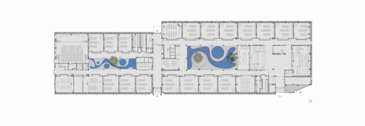 BIM建筑|“山水校园”：深圳市南山区丽林维育学校 / AG汇创
