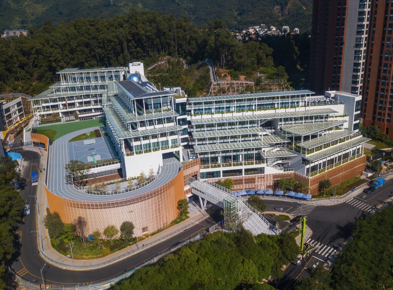 BIM建筑|罗湖未来中小学 / 日比野设计 + 幼儿的城 + 纯粹实践